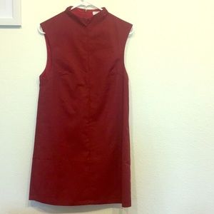TIBI MIKAEILA POPLIN SHIFT DRESS